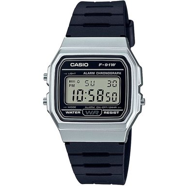 RELOJ CASIO UNISEX DIGITAL F-91WM-7A - 1