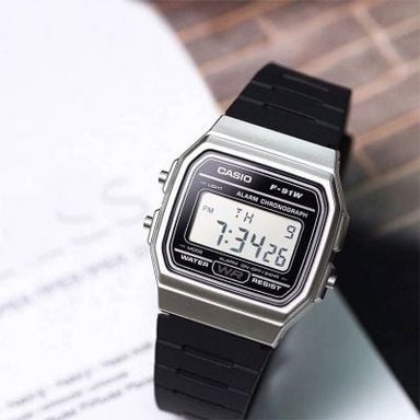 RELOJ CASIO UNISEX DIGITAL F-91WM-7A - 2