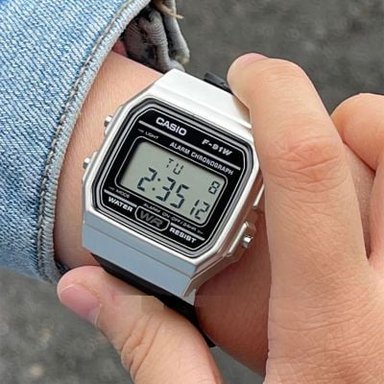 RELOJ CASIO UNISEX DIGITAL F-91WM-7A - 3