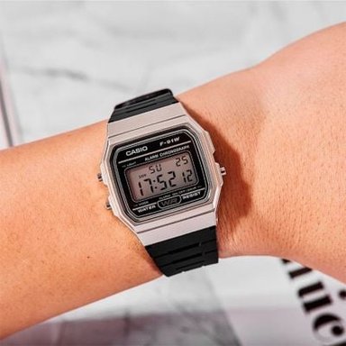 RELOJ CASIO UNISEX DIGITAL F-91WM-7A - 4