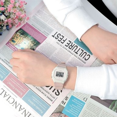 RELOJ CASIO MUJER DIGITAL W-218HC-4A2V - 2