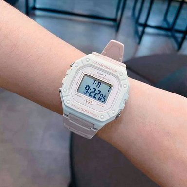 RELOJ CASIO MUJER DIGITAL W-218HC-4A2V - 3