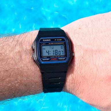 RELOJ CASIO F-91W-1 - 10