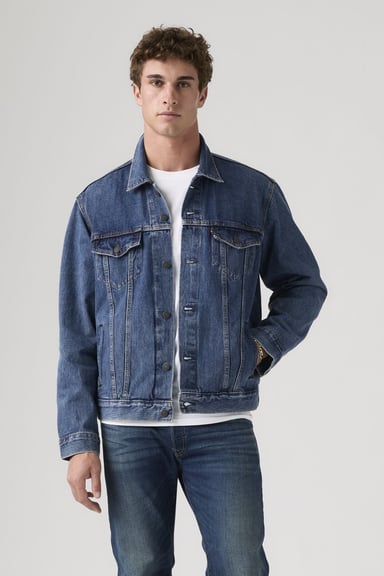 CASACA ALGODÓN HOMBRE LEVI'S CLÁSICA CUELLO PUNTA 72334-0130 - 1