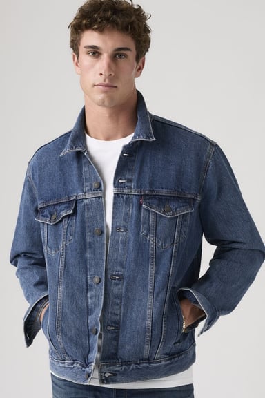 CASACA ALGODÓN HOMBRE LEVI'S CLÁSICA CUELLO PUNTA 72334-0130 - 4