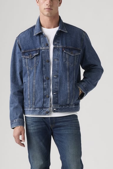 CASACA ALGODÓN HOMBRE LEVI'S CLÁSICA CUELLO PUNTA 72334-0130 - 7