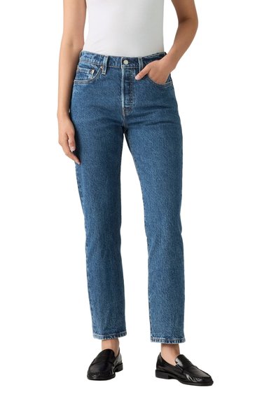 JEANS MUJER 501 CROP AZUL LEVIS 36200-0378 - 1