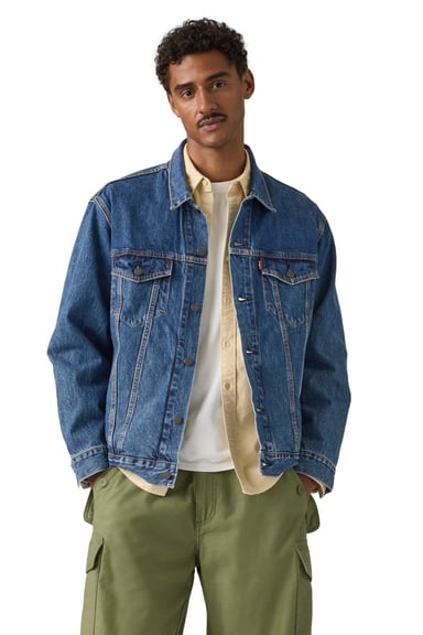 CASACA HOMBRE RELAXED FIT TRUCKER AZUL LEVIS A5782-0104 - 1