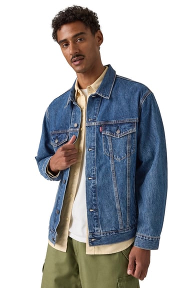 CASACA HOMBRE RELAXED FIT TRUCKER AZUL LEVIS A5782-0104 - 4