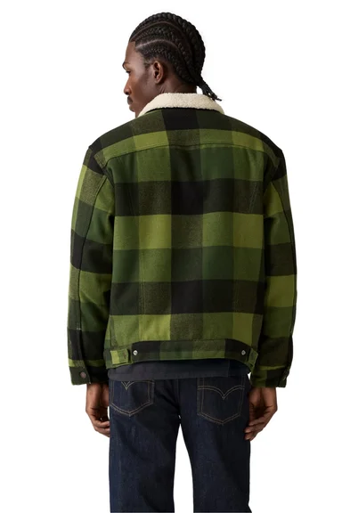 CASACA HOMBRE RELAXED FIT PLAID VERDE LEVIS A6030-0010 - 2