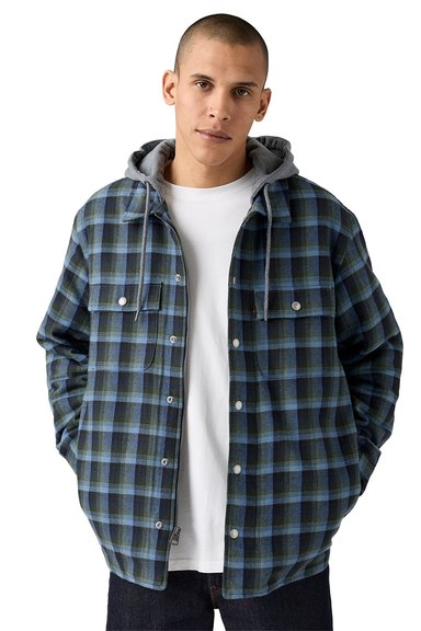 CASACA HOMBRE FRANCISCO SHERPA FLANNEL AZUL LEVIS 003AZ-0000 - 4