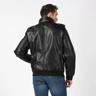 CASACA HOMBRE MILITARY BOMBER NEGRO LEVIS 59491-0565 - 3