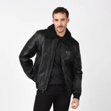 CASACA HOMBRE AVIATOR JACKET NEGRO LEVIS 59491-0568 - 1