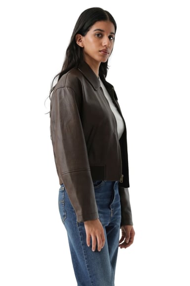 CASACA MUJER SHRUNKEN BOMBER CAFÉ LEVIS 59544-0731 - 2