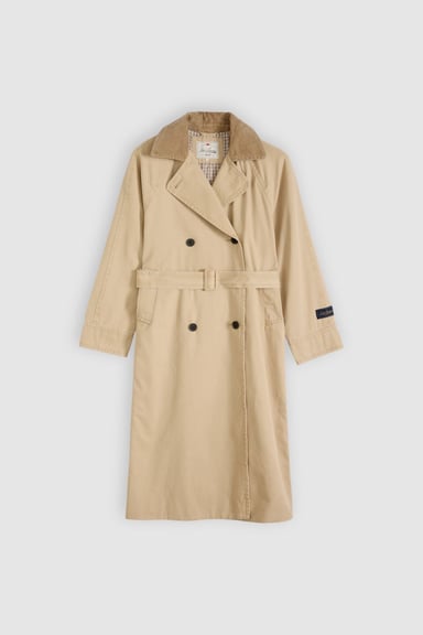 CASACA MUJER BREE CLASSIC LONG TRENCH CAFÉ LEVIS 005AP-0003 - 6