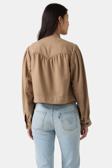 CASACA MUJER PARKER PRETTY SHORT COAT CAFÉ LEVIS 005AY-0001 - 2
