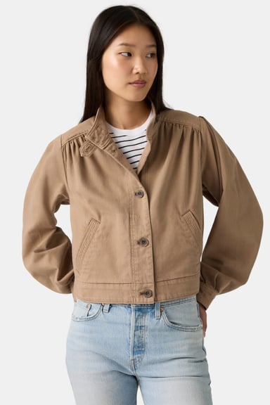 CASACA MUJER PARKER PRETTY SHORT COAT CAFÉ LEVIS 005AY-0001 - 3