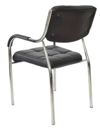 SILLA DE OFICINA ERGONÓMICA - SOFT II NEGRO - 3