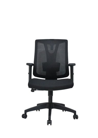 SILLA DE OFICINA GERENCIAL ERGONÓMICA - NAVY NEGRO - 2