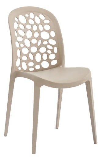 SILLA COMEDOR TERRAZA - BURBUJA BEIGE - 2