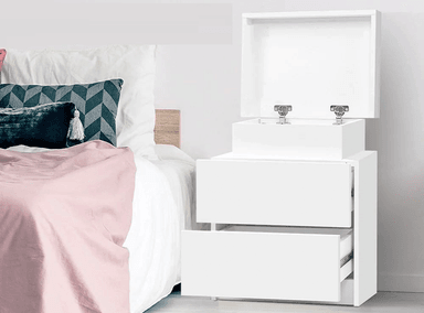 VELADOR DIBA MUEBLES GREY BLANCO - 2