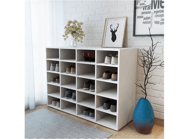 ZAPATERA DIBA MUEBLES EROS BLANCO - 3