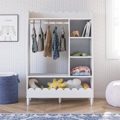 ARMARIO INFANTIL MODERNO NUBE - DIBA MUEBLES - 2