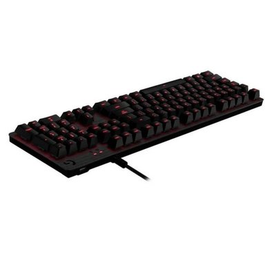 TECLADO LOGITECH G413 SERIE G QWERTY ROMER-G TACTILE CON LUZ ROJA - 3