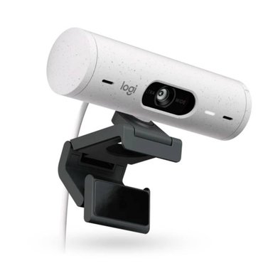 CÁMARA LOGITECH BRIO 500 WEB CAM FULL HD AUTO ENCUADRE HDR BLANCO - 1