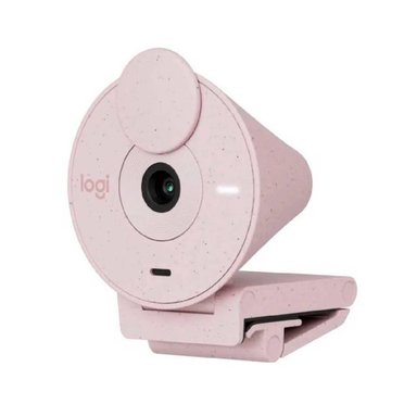 CÁMARA LOGITECH WEB BRIO 300 FULL HD 1080P USB-C ROSA - 4