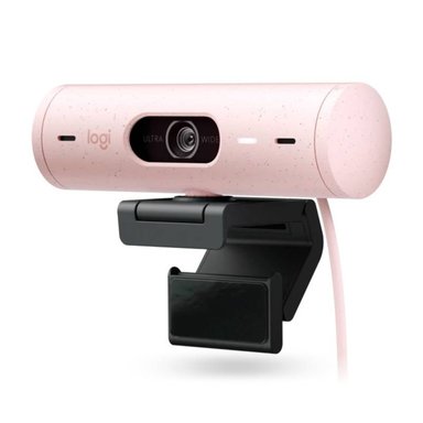 CÁMARA LOGITECH BRIO 500 WEB CAM FULL HD AUTO ENCUADRE HDR ROSA - 1