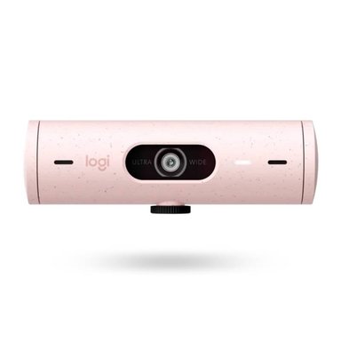 CÁMARA LOGITECH BRIO 500 WEB CAM FULL HD AUTO ENCUADRE HDR ROSA - 4