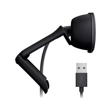 CÁMARA WEB LOGITECH FULL HD 1080P BRIO 100 GRAFITO - 4