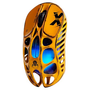 MOUSE GRAVASTAR MERCURY XPRO INALÁMBRICO 8K DONGLE BATTLE WORN YELLOW EDICIÓN ESPECIAL - 3
