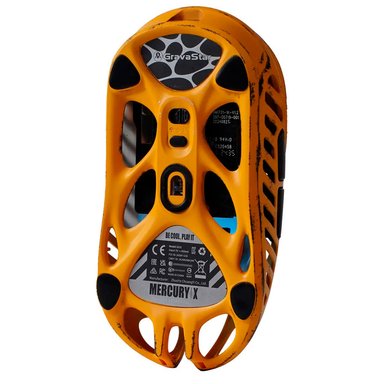 MOUSE GRAVASTAR MERCURY XPRO INALÁMBRICO 8K DONGLE BATTLE WORN YELLOW EDICIÓN ESPECIAL - 6