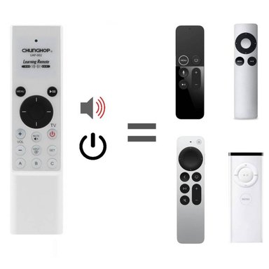 CONTROL REMOTO APPLE TV 2022 2021 4 3 2 1 + ES TV - 1