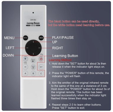 CONTROL REMOTO APPLE TV 2022 2021 4 3 2 1 + ES TV - 2