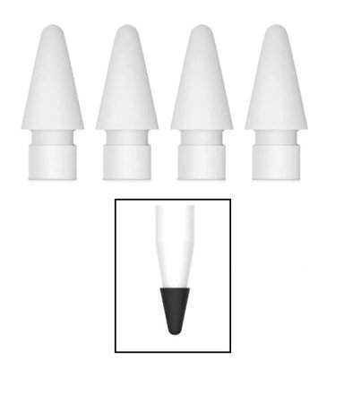 PUNTA LÁPIZ AILUN TIP APPLE PENCIL PRO APPLE USB C PACK X4 + COBERTOR - 1