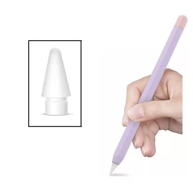 FUNDA AILAWUU CASE PROTECTOR PARA APPLE PENCIL PRO COLOR LILA + PUNTA - 1