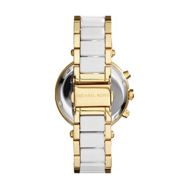 RELOJ MICHAEL KORS MUJER ANÁLOGO MK6119 GOLD AND WHITE PADA GENUINO - 2