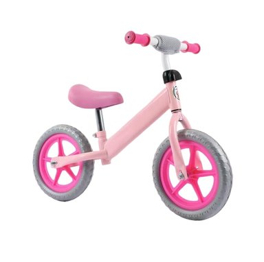 BICICLETA DE BALANCE BASIC ROSADO PARA NIÑOS - 1