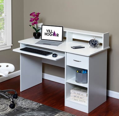 ESCRITORIO VILLA HOGAR SAKURA 100 CM X 54 CM BLANCO - 1