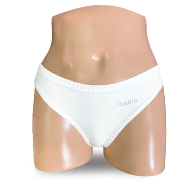 PACK BIKINI ALGODÓN MUJER MONINA BLANCO X4 TRUZA - 2