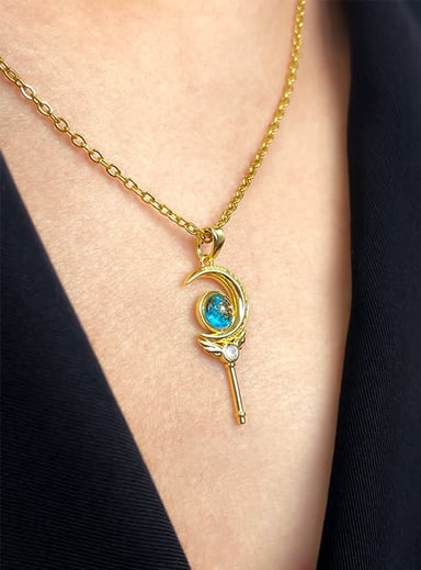 COLLAR ELEGANTE LUZ LUNAR - 2