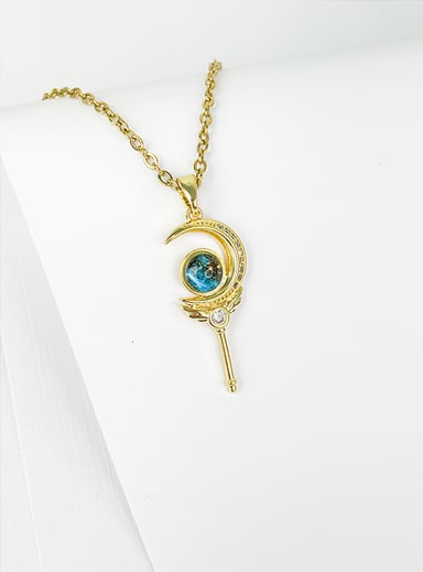 COLLAR ELEGANTE LUZ LUNAR - 3