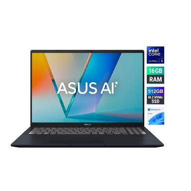 LAPTOP ASUS VIVOBOOK 16 U5 16GB RAM 512GB SSD W11 16'' - 1