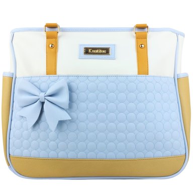 BOLSO PAÑALERA LAZO - CELESTE - 2