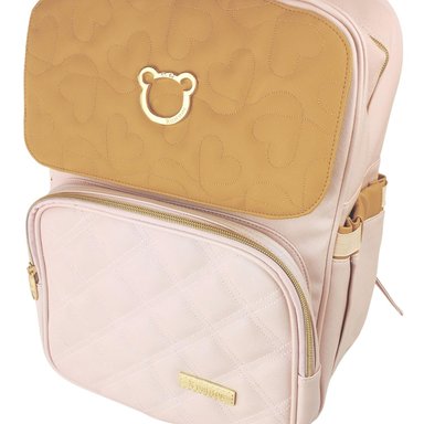 MOCHILA PAÑALERA OSO - ROSADO - 3