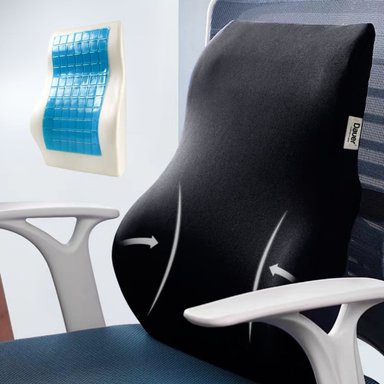 COJINES DAUER DUO VISCOELÁSTICO CON GEL INCLUYE LUMBAR Y ASIENTO - 3