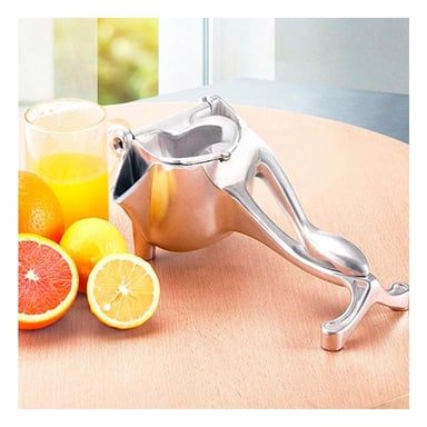 SET EXPRIMIDOR RYBIU CO30411 PLATEADO PRACTICO + PAPEL REGALO - 5